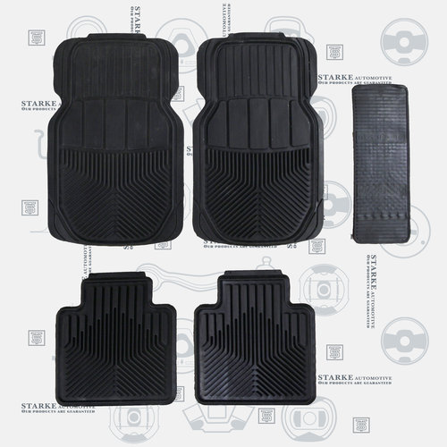 S16501 — STARKE — Комплект передних + задних ковриков (резина)
