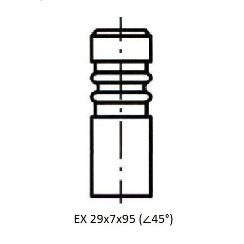 Z17510R — ZIKMAR — Клапан ДВС