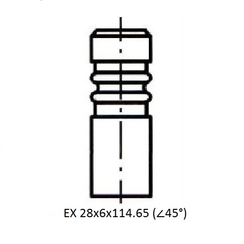 Z17512R — ZIKMAR — Клапан ДВС