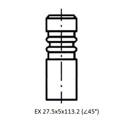 Z17544R — ZIKMAR — Клапан ДВС