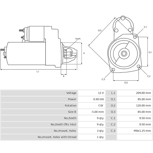 Z28563R — ZIKMAR — Стартер