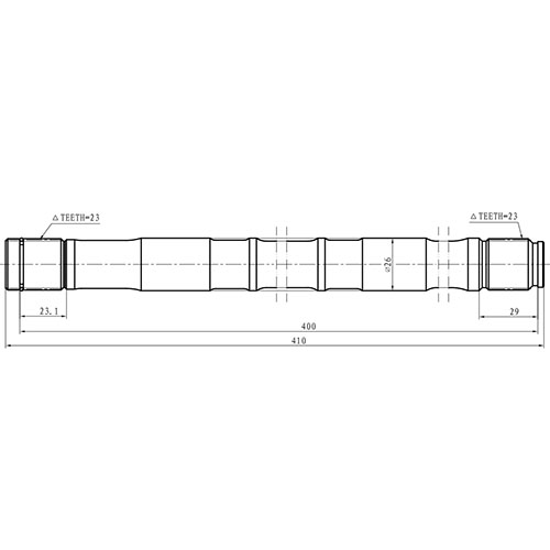 Z88182R — ZIKMAR — Полуось