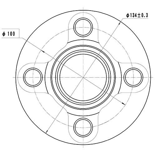 Z89101R — ZIKMAR — Ступица задняя