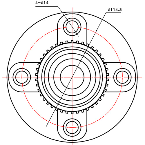 Z89107R — ZIKMAR — Ступица задняя