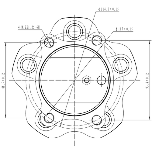 Z89155R — ZIKMAR — Ступица задняя