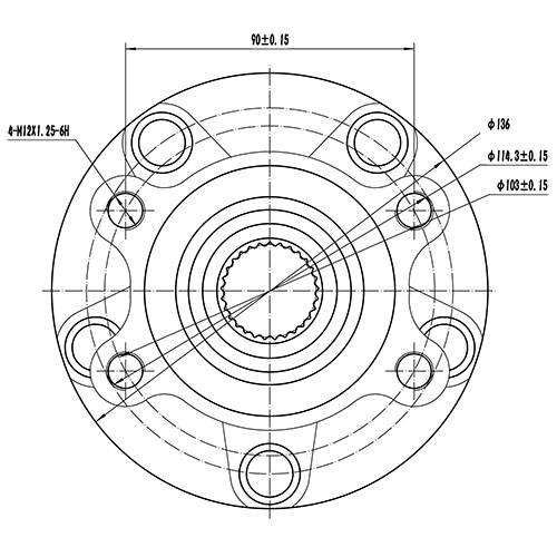 Z89156R — ZIKMAR — Ступица передняя