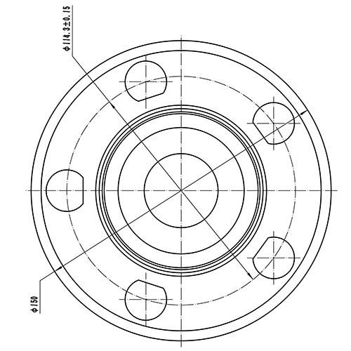 Z89199R — ZIKMAR — Ступица передняя