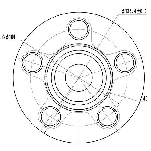 Z89204R — ZIKMAR — Ступица задняя