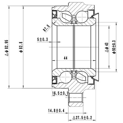 Z89240R — ZIKMAR — Ступица передняя