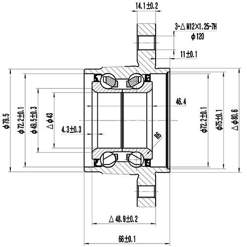 Z89246R — ZIKMAR — Ступица задняя