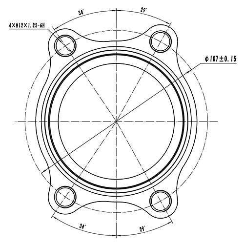 Z89261R — ZIKMAR — Ступица задняя