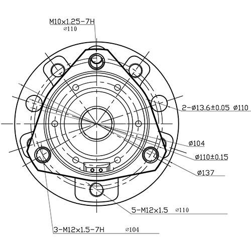 Z89294R — ZIKMAR — Ступица передняя