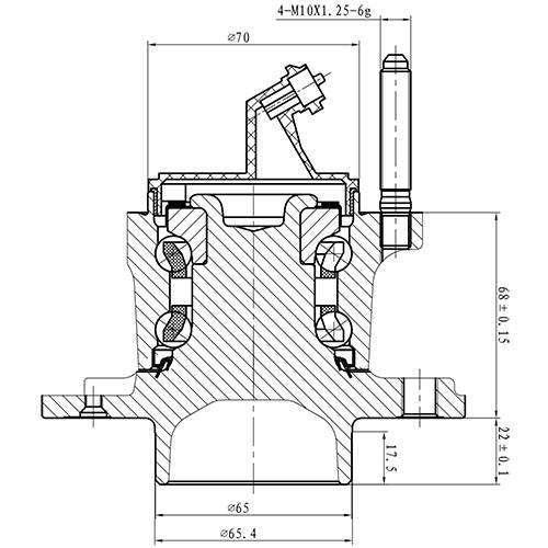 Z89301R — ZIKMAR — Ступица задняя