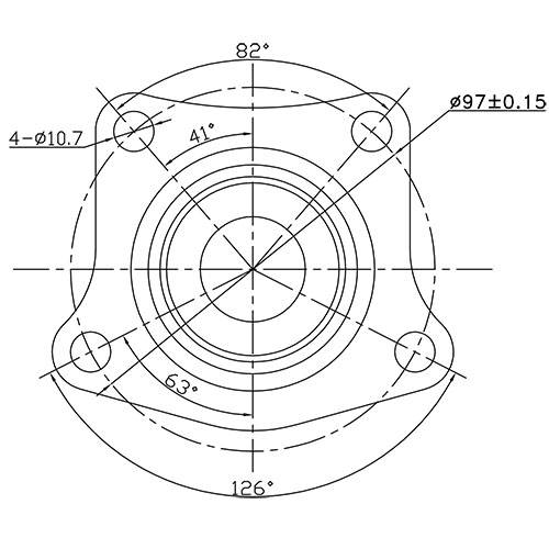 Z89314R — ZIKMAR — Ступица задняя