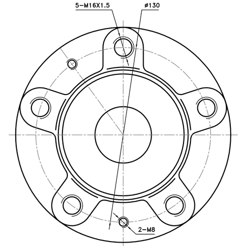 Z89364R — ZIKMAR — Ступица задняя