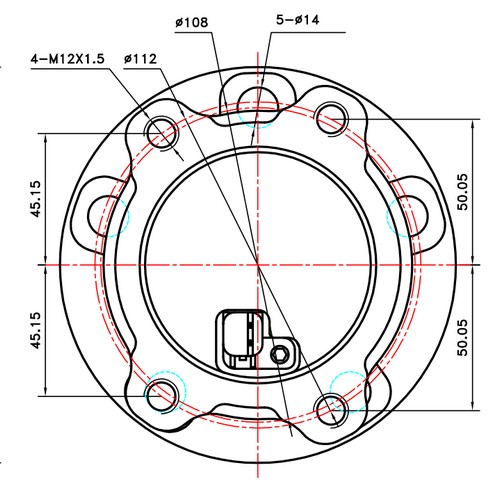 Z89626R — ZIKMAR — Ступица задняя