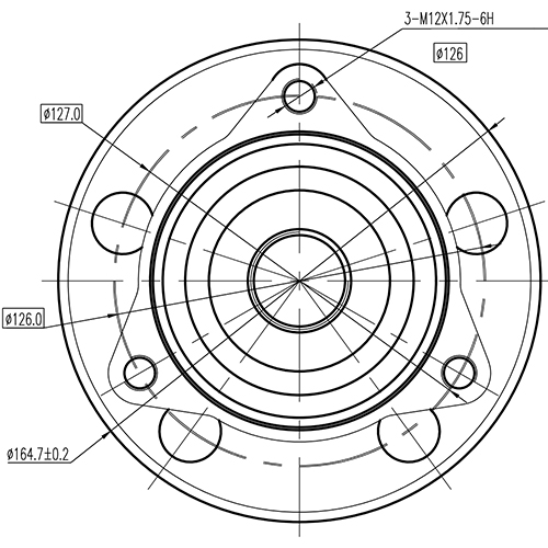 Z89680R — ZIKMAR — Ступица передняя