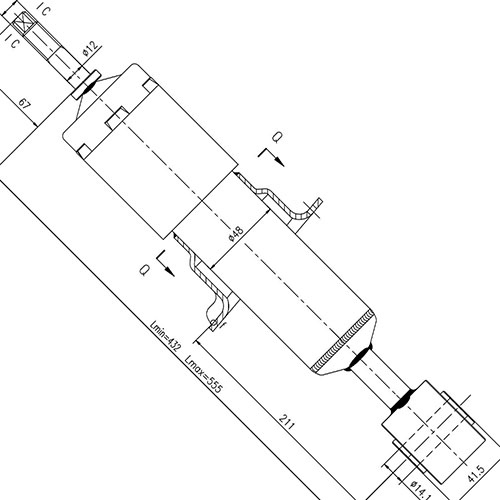 Z97300R — ZIKMAR — Амортизатор передний