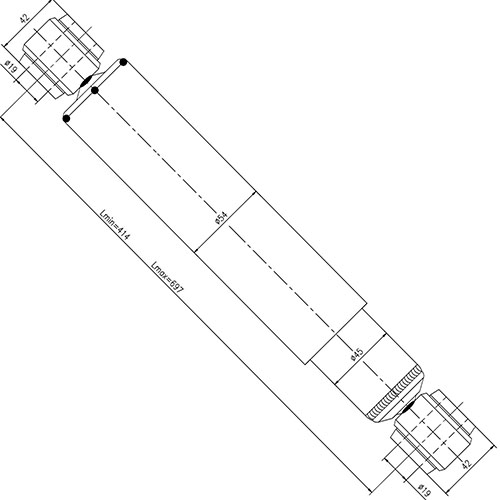 Z97321R — ZIKMAR — Амортизатор задний