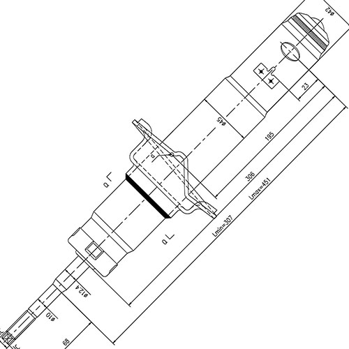 Z97325R — ZIKMAR — Амортизатор передний