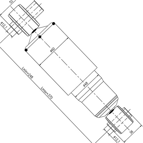 Z97366R — ZIKMAR — Амортизатор задний