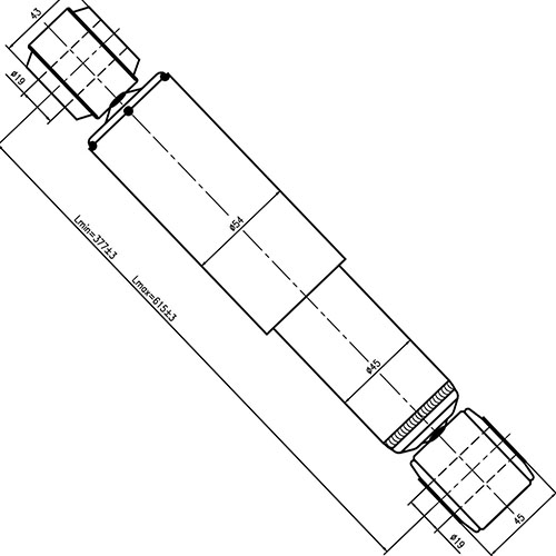 Z97381R — ZIKMAR — Амортизатор задний