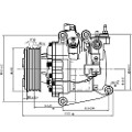 Z14415R — ZIKMAR — Компрессор кондиционера