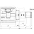 Z87511R — ZIKMAR — Шрус Внутренний