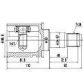 Z87555R — ZIKMAR — Шрус Внутренний