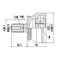 Z87591R — ZIKMAR — Шрус Наружный