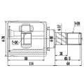 Z87609R — ZIKMAR — Шрус Внутренний