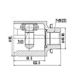 Z87619R — ZIKMAR — Шрус Внутренний