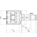 Z87714R — ZIKMAR — Шрус Внутренний