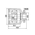 Z87817R — ZIKMAR — Шрус Внутренний