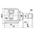 Z87850R — ZIKMAR — Шрус Внутренний