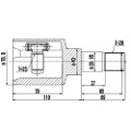 Z87933R — ZIKMAR — Шрус Внутренний