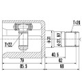 Z87974R — ZIKMAR — Шрус Внутренний